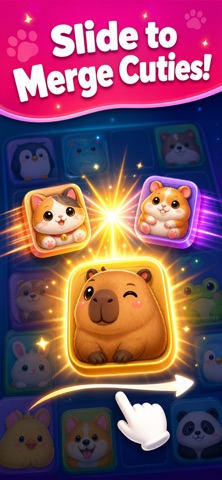 Zoo Shuffle: Capybara Slide Screenshot 1 of 6