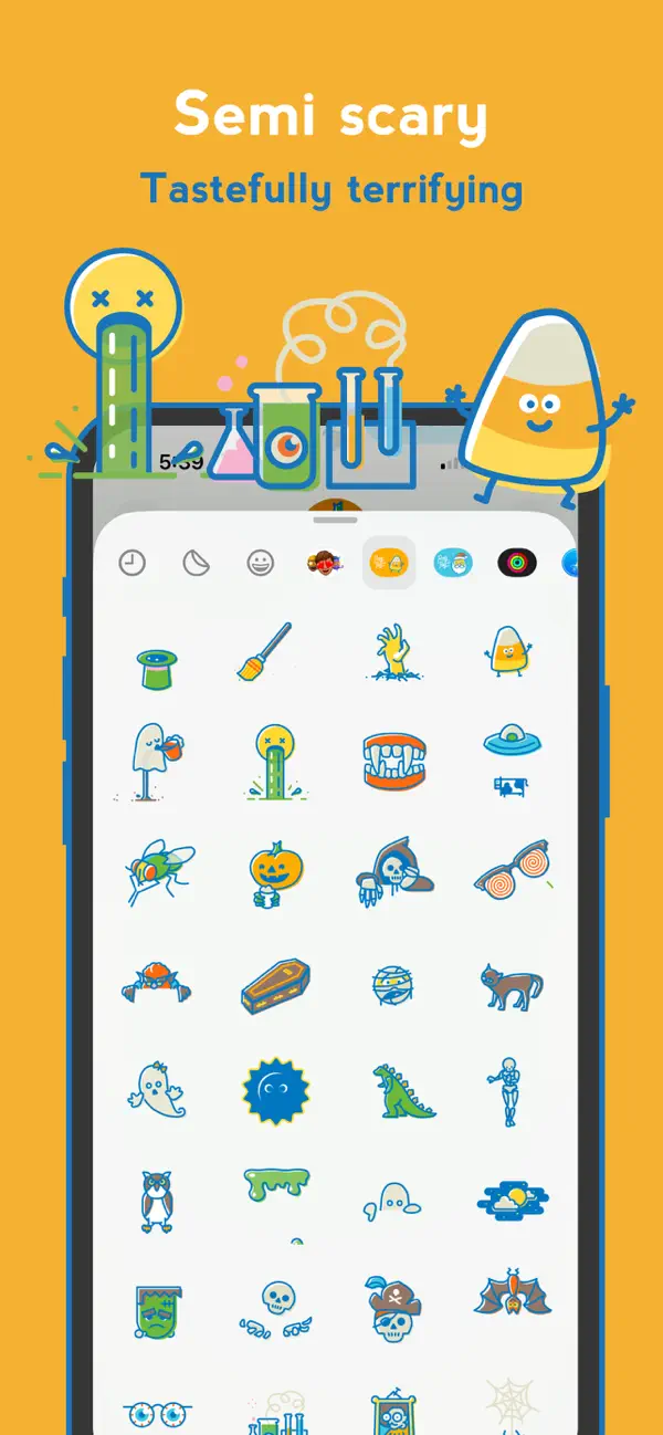 Screenshot #3 pour Rag Tag Spookyish Sticker Pack
