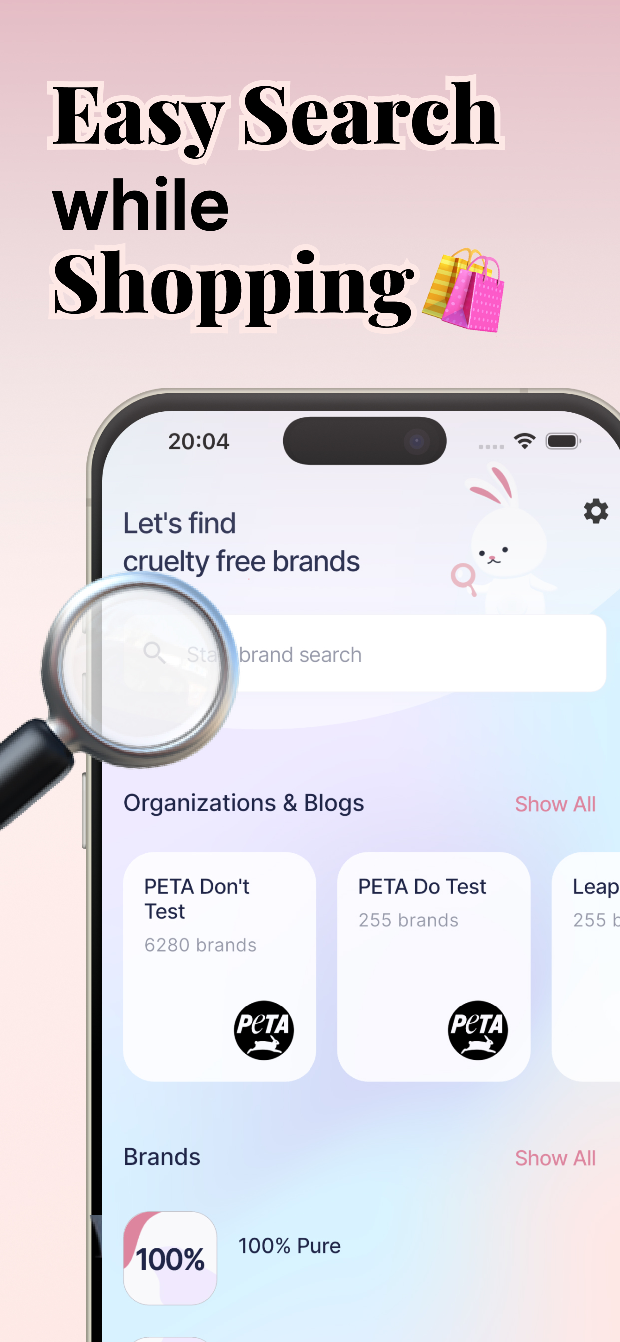 Bunny Search: Go Cruelty Free screenshot 3