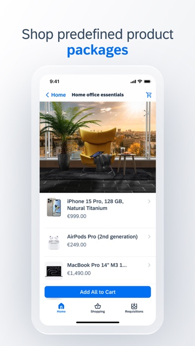 SAP Ariba Shopping Screenshot