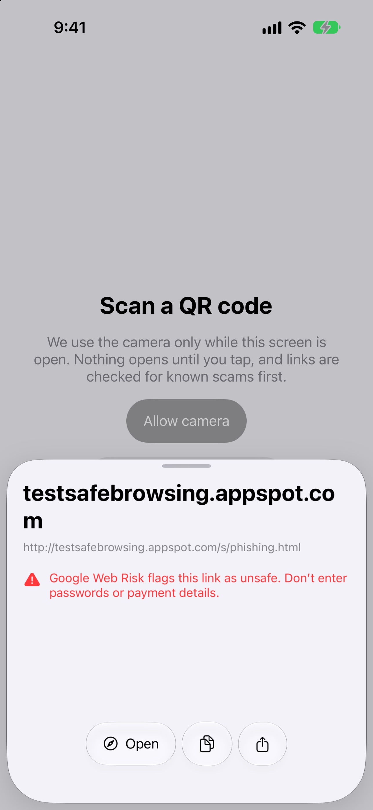 Screenshot 5 of QuickQR – QR Code Generator
