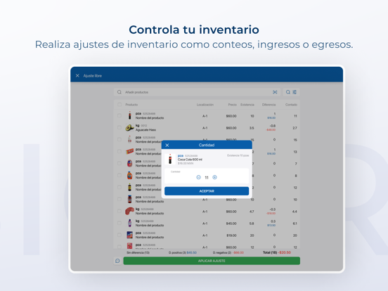 SICAR X Point of Sale iPad screenshot 6 - Business app