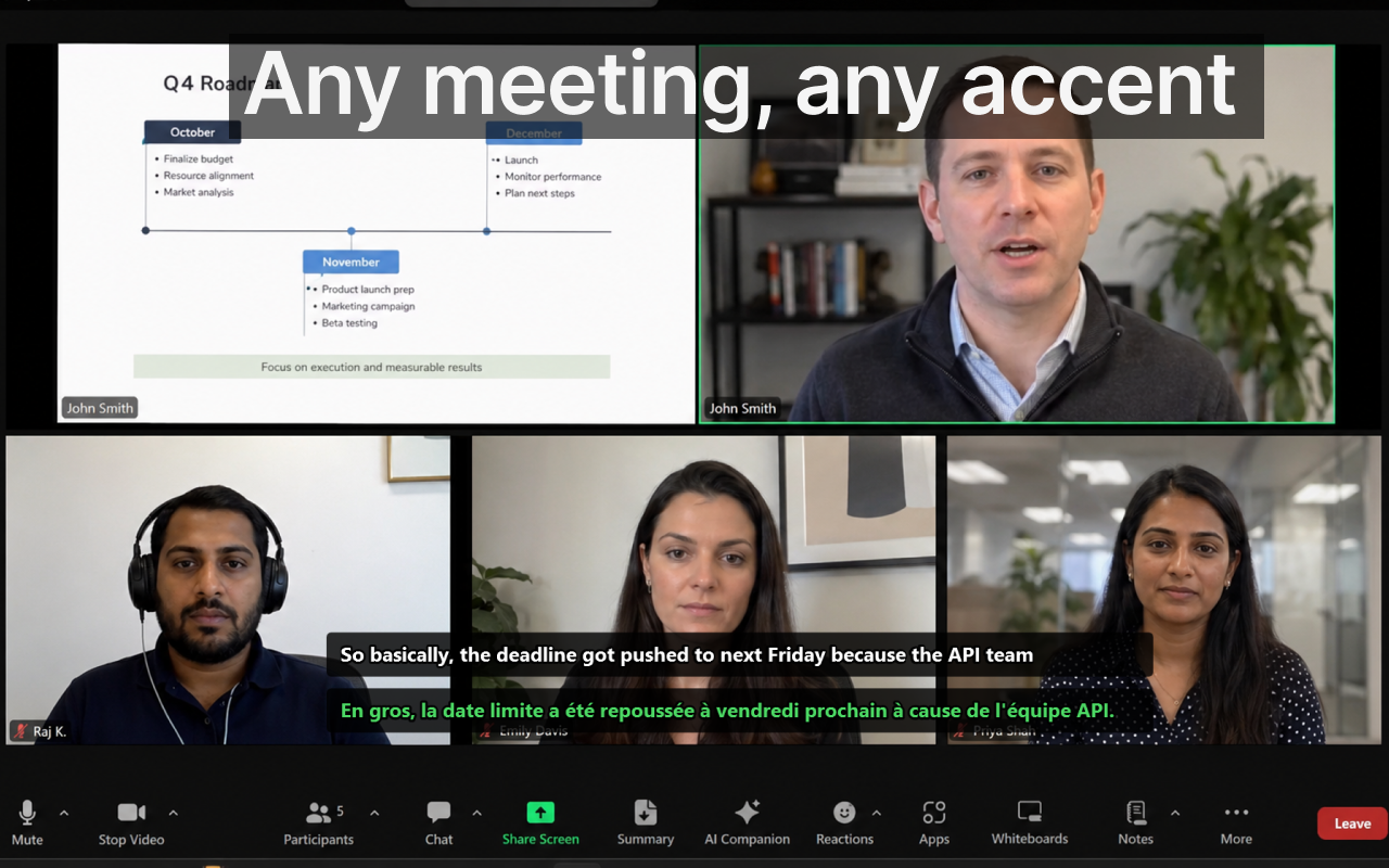 Live Subtitles: AI Translator