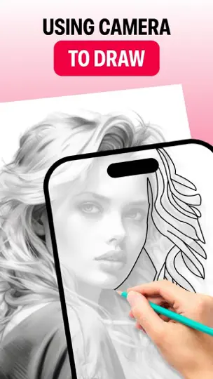 Скриншот AR Tracing: Drawing By Tayasui на iPhone 4