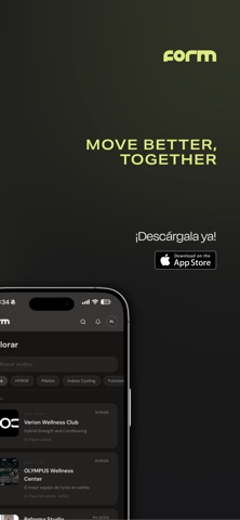 FORM Wellness iPhone screenshot