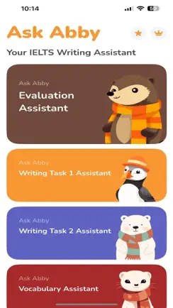 Ask Abby - IELTS Assistant iPhone image 1