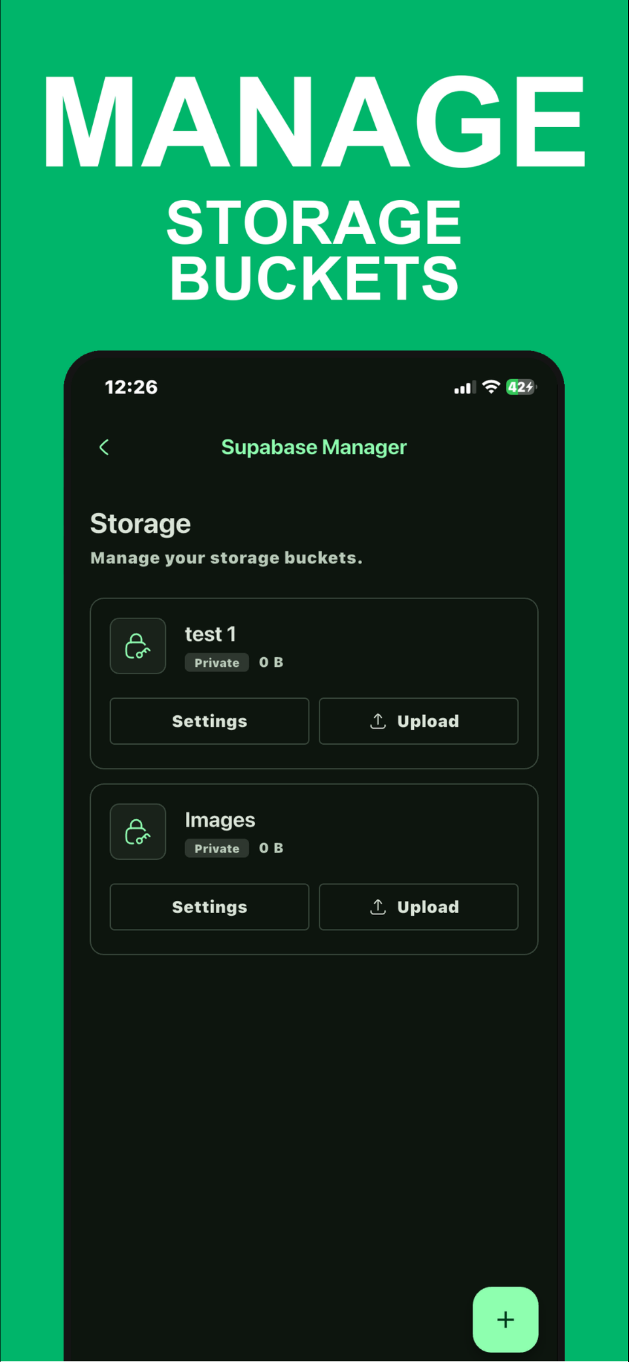 Supabase Manager - SupaDash screenshot 5