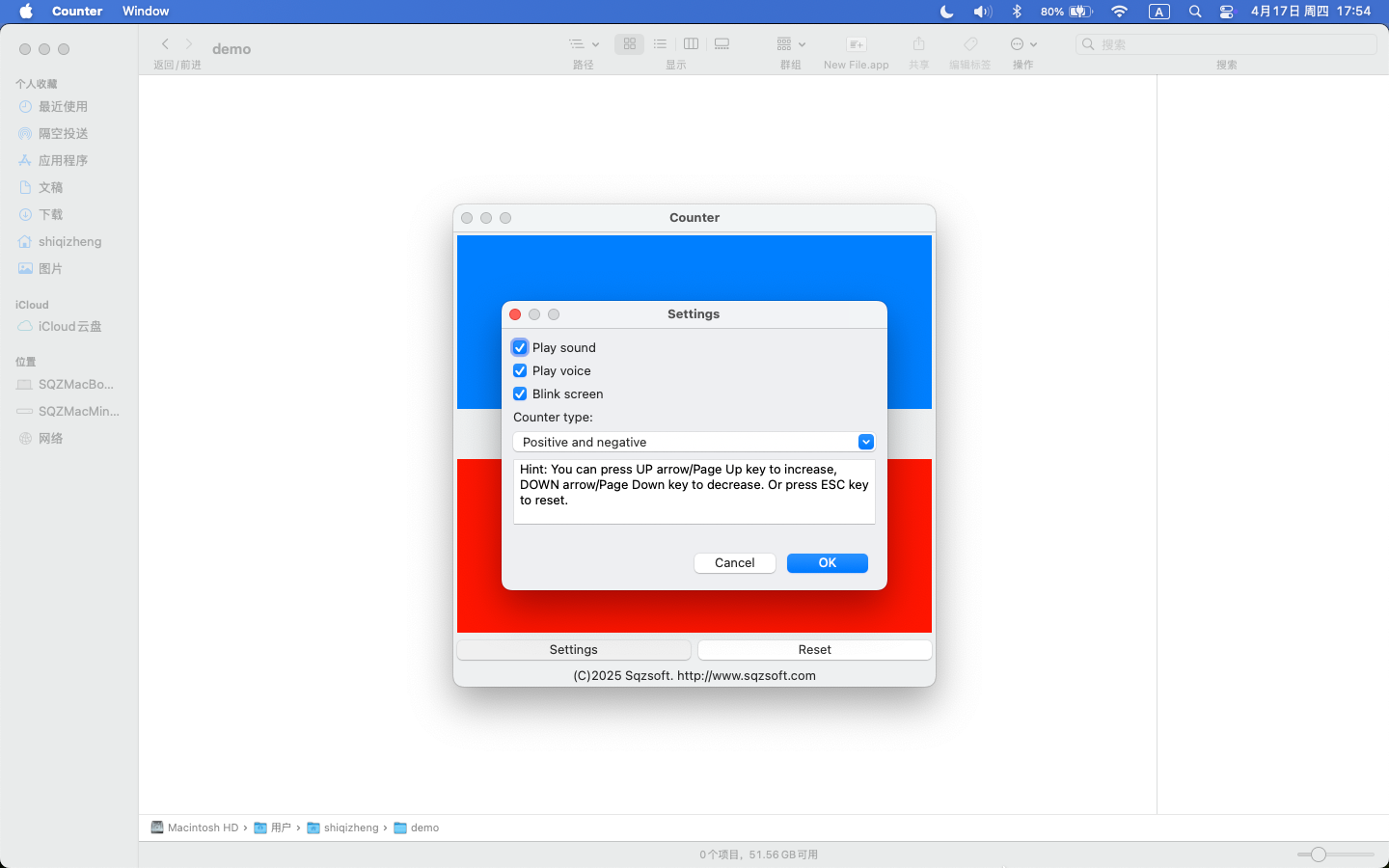 Sqzsoft Counter