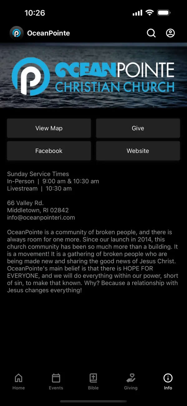 Screenshot #3 pour OceanPointe Christian Church