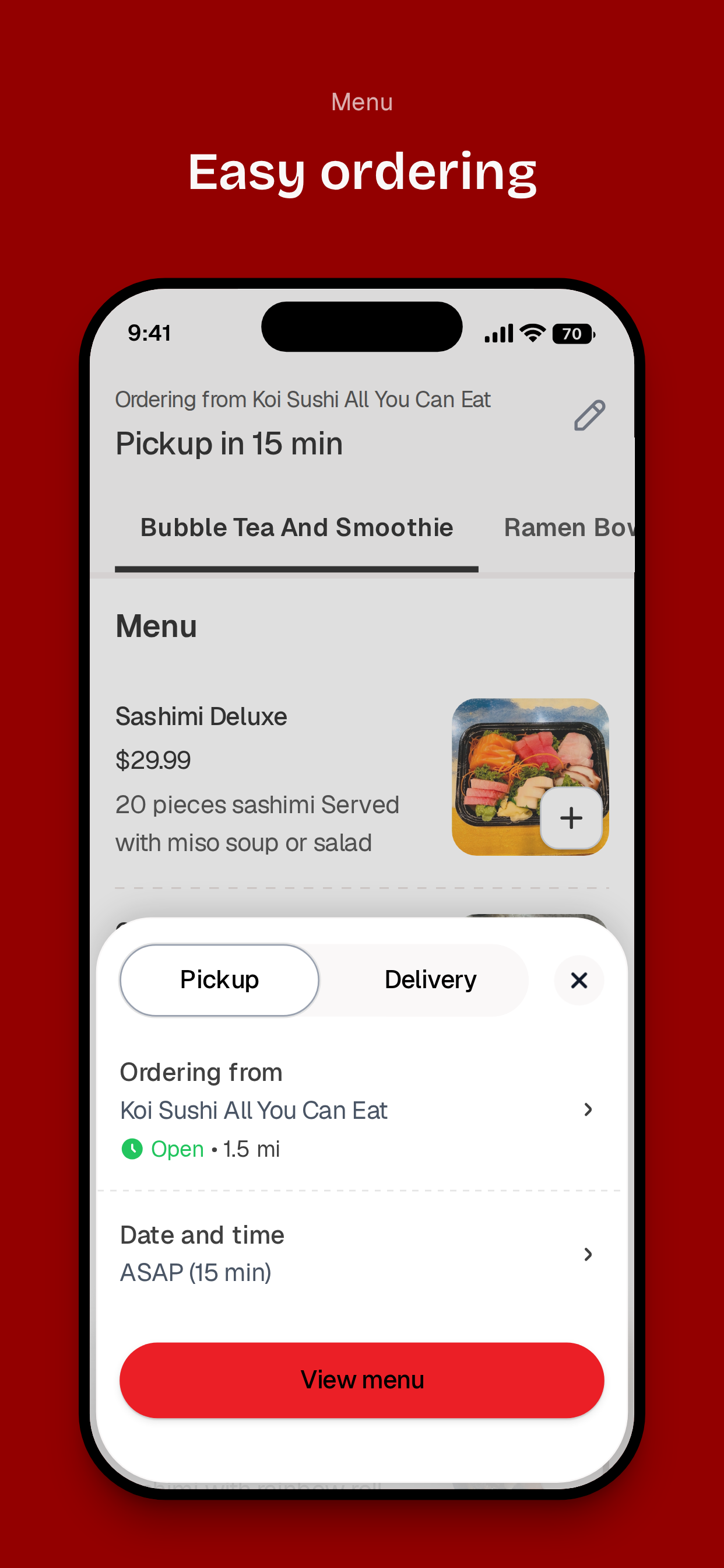 Koi Sushi All You Can Eat screenshot 3