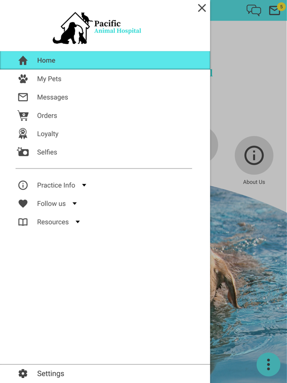 Pacific Animal Hospital MO iPad screenshot 5 - Business app