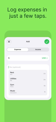 Kuota: Expense Tracker Screenshot 8 of 10