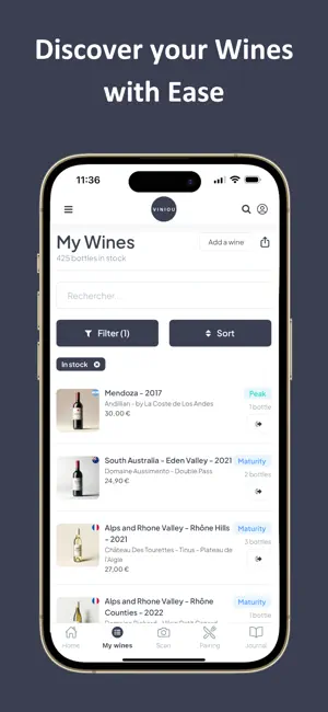 Viniou – Wine Cellar Manager screenshot 3