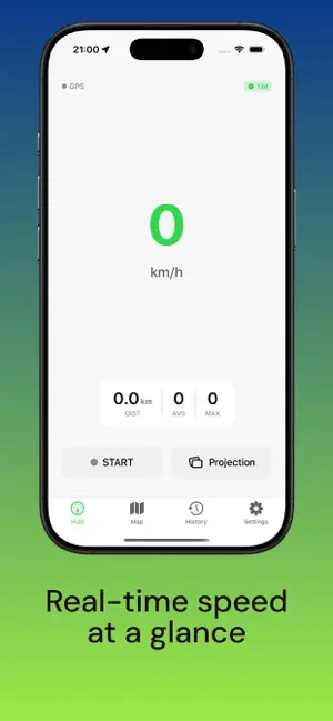 SpeedHUD - GPS Speedometer screenshot 2