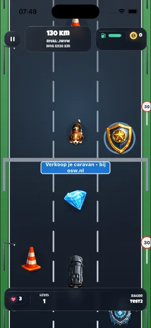 OSW CashLane: Car Runner screenshot 2