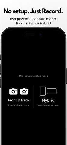 TwoCam: Dual Camera Video Screenshot 3 of 4