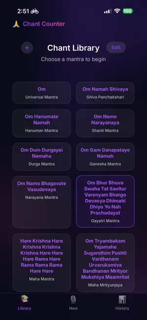 Chant Counter screenshot 1