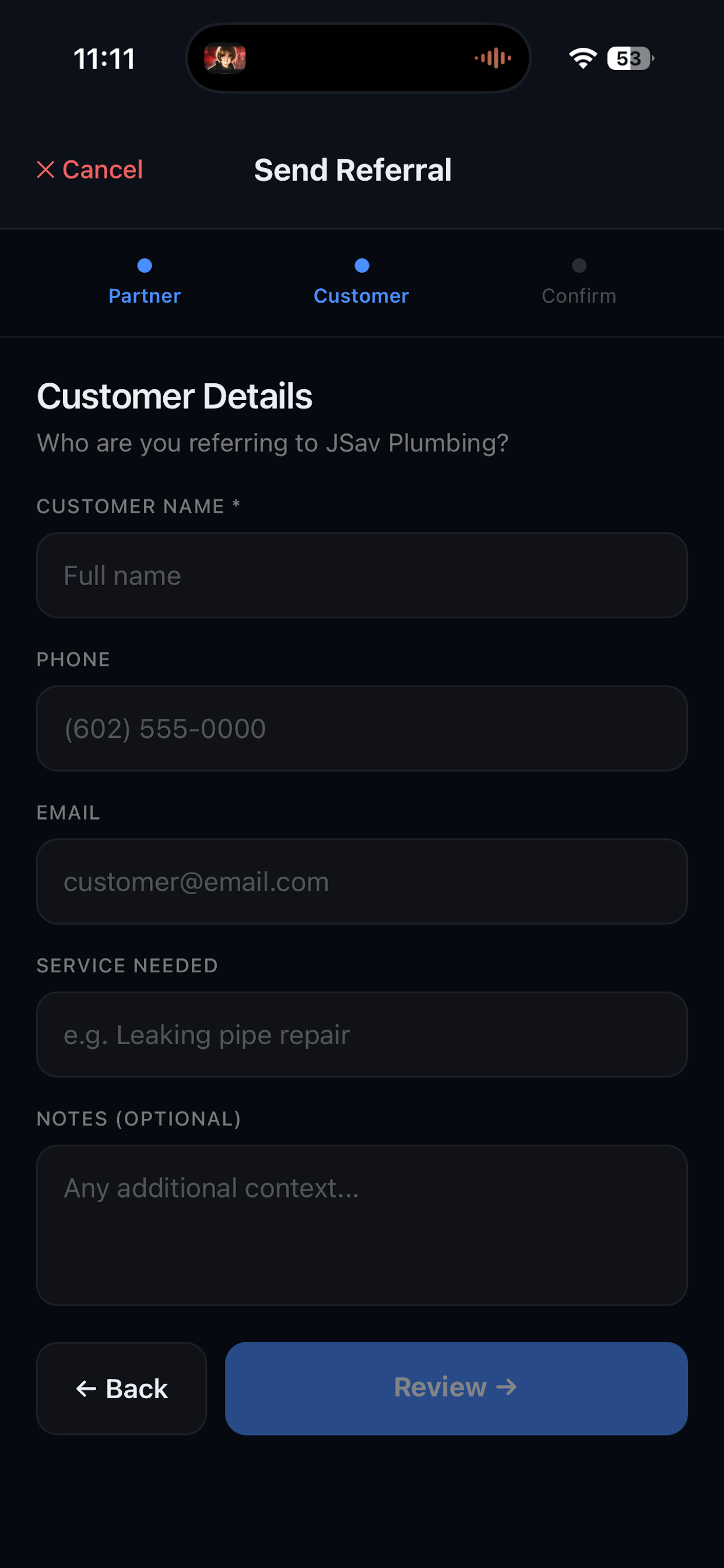 Referly: Contractor Referrals screenshot 8