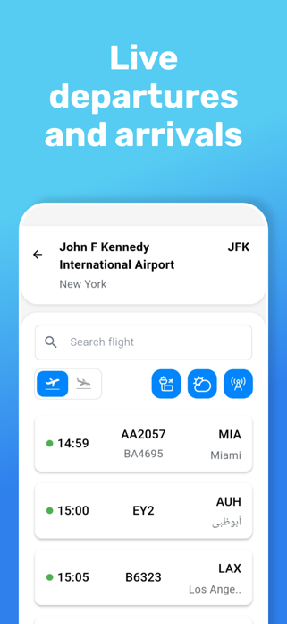 FLIGHTS - Flight Schedules Screenshot 1 of 9
