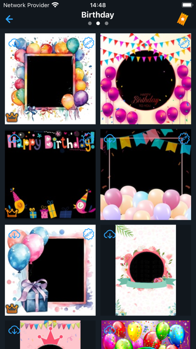 Birthday PhotoFram.es Screenshot