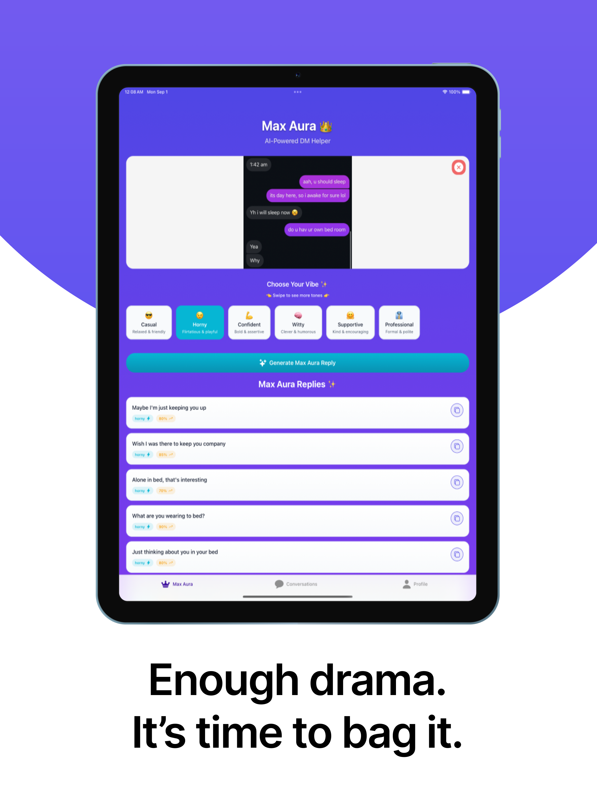 Max Aura - DM Reply Helper screenshot 6