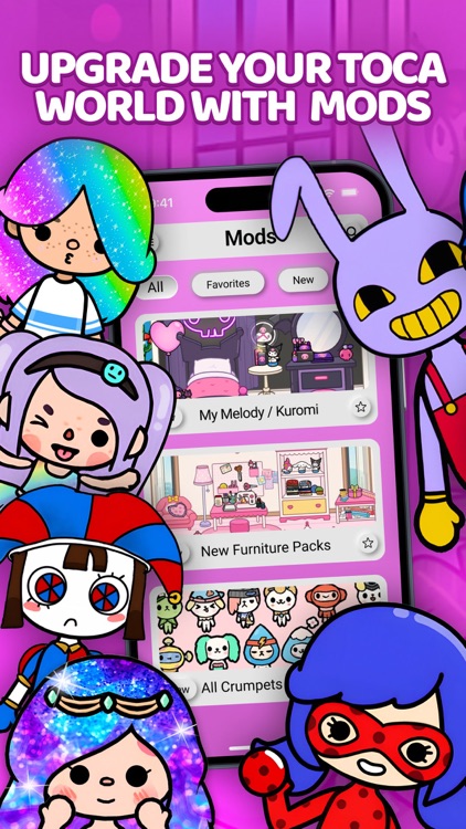 Aesthetic Mods for Toca World