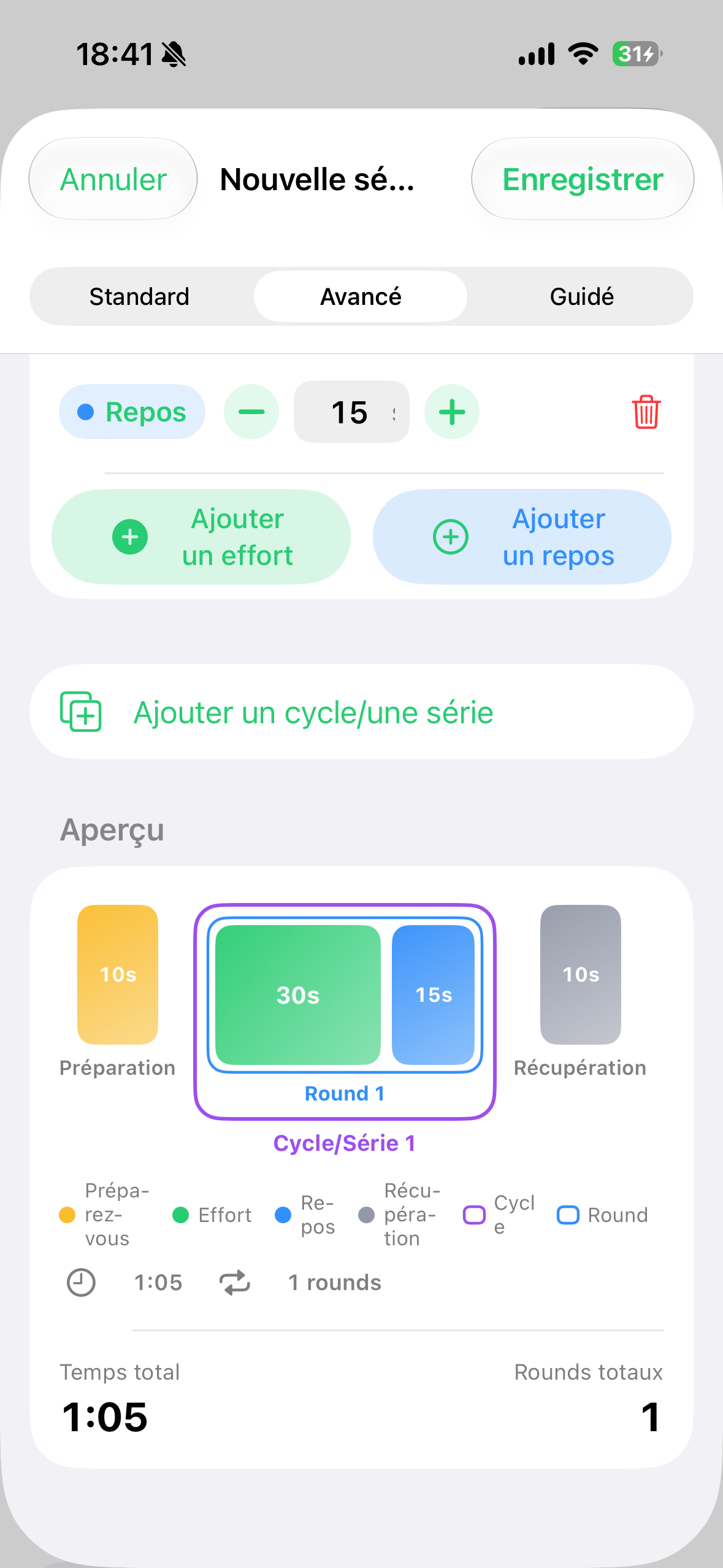 Tabata Sport Timer screenshot 9