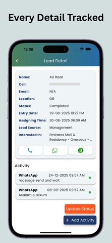 OrbitRE CRM screenshot