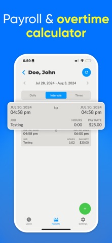 Toolr: Work time clock tracker screenshot