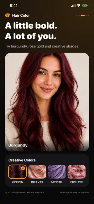 Change Hair Color Filter screenshot 3