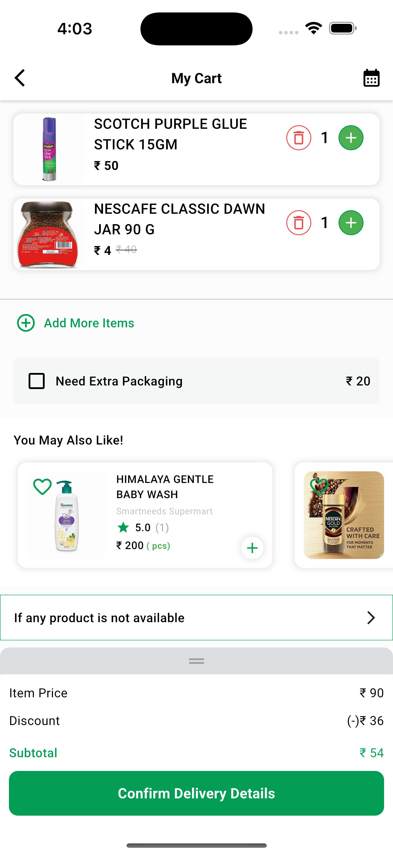 Zapitly: Store at Door