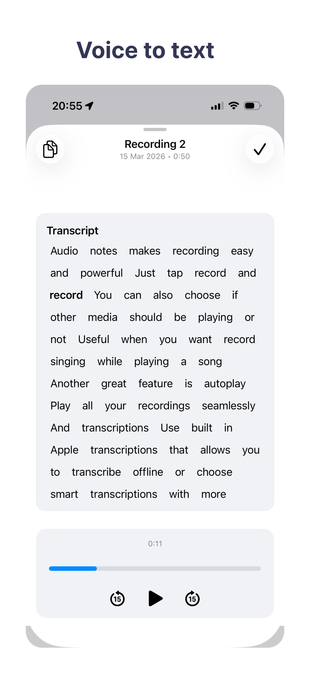 Voice Notes - Audio recorder screenshot 5