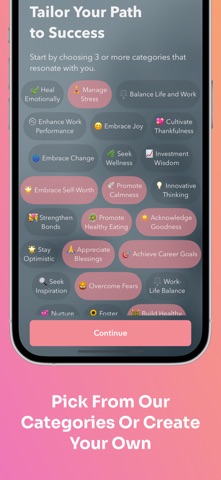 Law Of Attraction Affirmations iPhone screenshot
