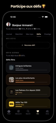 Scènes - Films Séries Livres screenshot