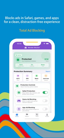 Wonder Blocker - Ad Blocker iPhone screenshot