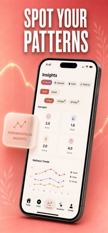 Peri Track - Perimenopause Screenshot 3 of 8
