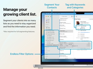 Daylite - Mail, Calendar, CRM iPad screenshot