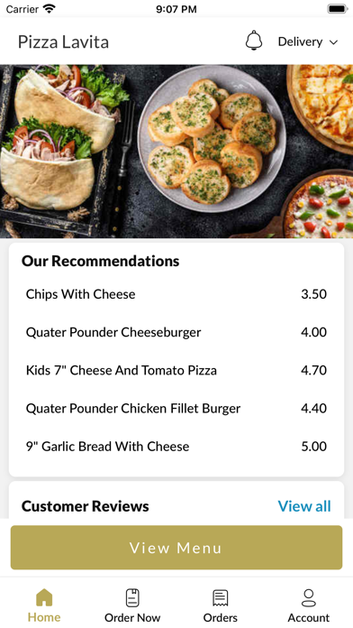 Pizza Lavita Fleetwood Screenshot