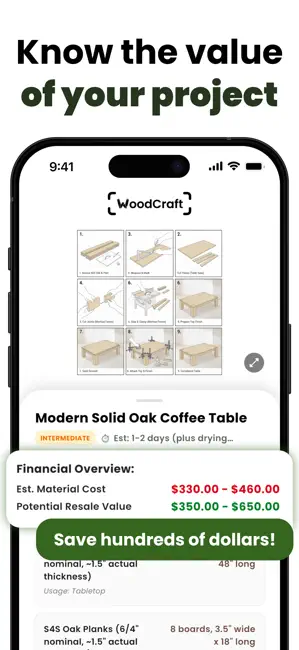 WoodCraft: Wood Plans & Guides iPhone screenshot 4