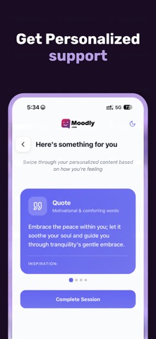TheMoodly screenshot