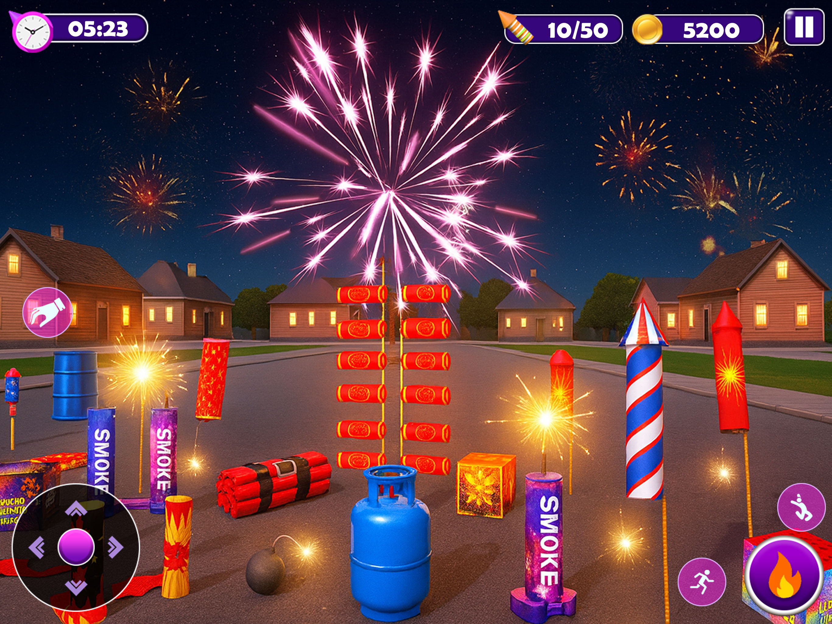 Amazing Fireworks Simulator 3D screenshot 9