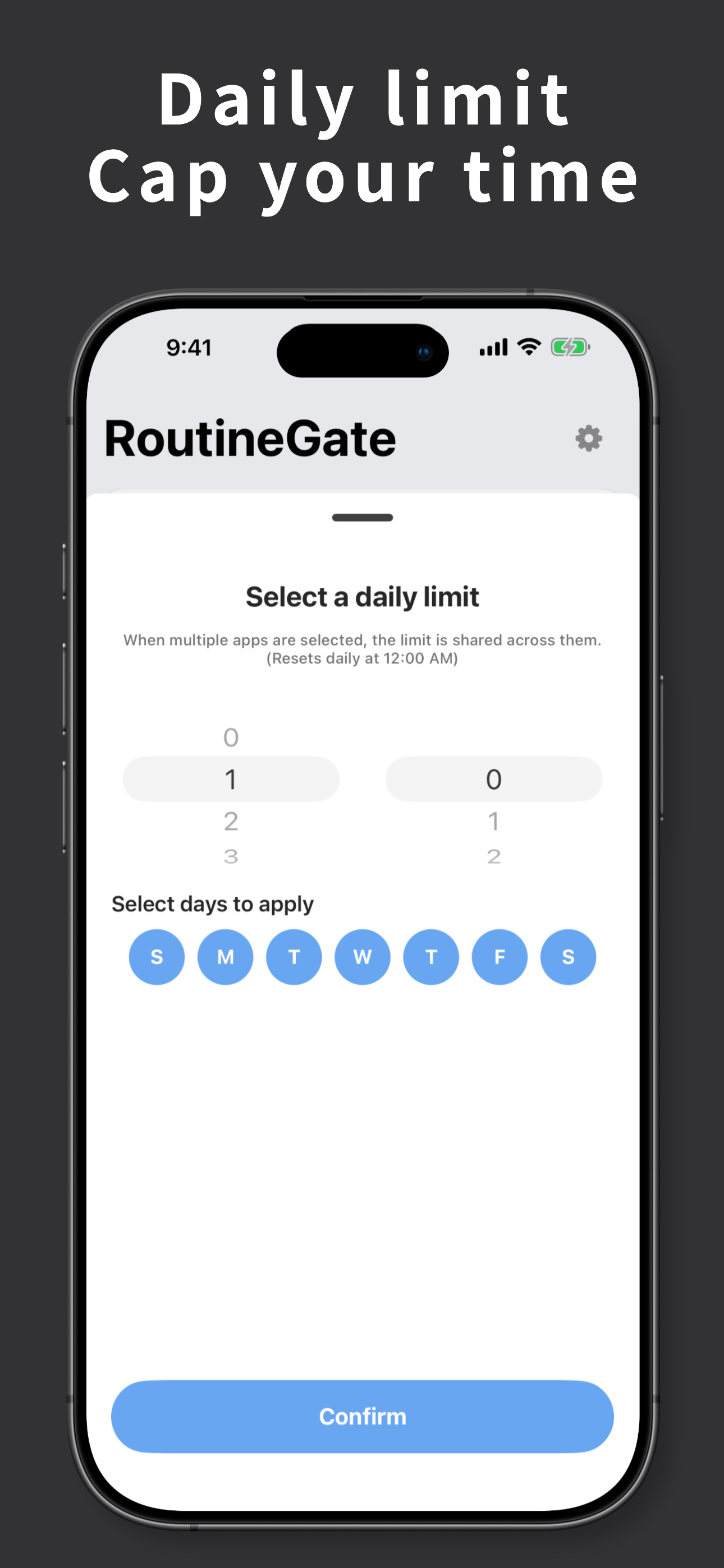 RoutineGate screenshot 3