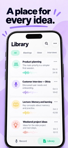 RecordMind: Voice Notes Screenshot 4 of 8