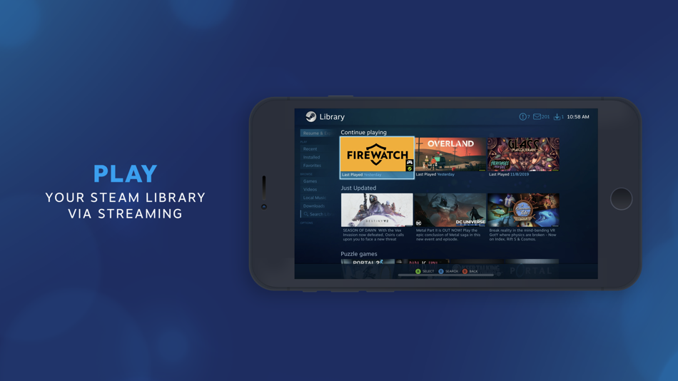 #3. Steam Link (iOS) Av: Valve