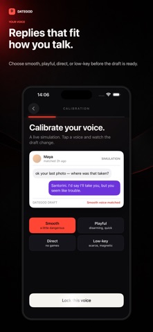 DateGod: AI Texting Assistant Screenshot 2 of 6