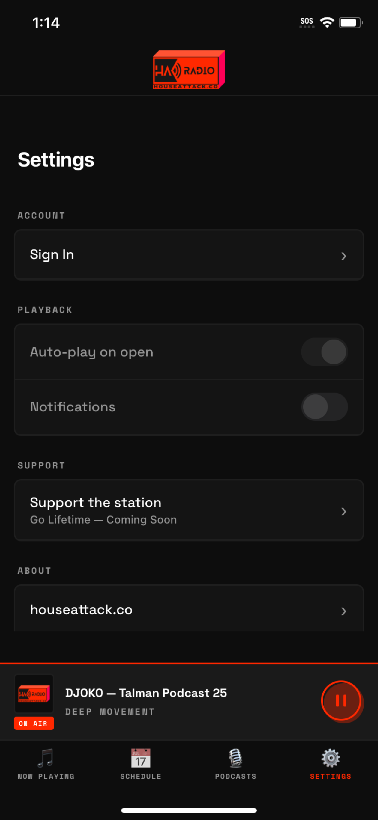 House Attack Radio