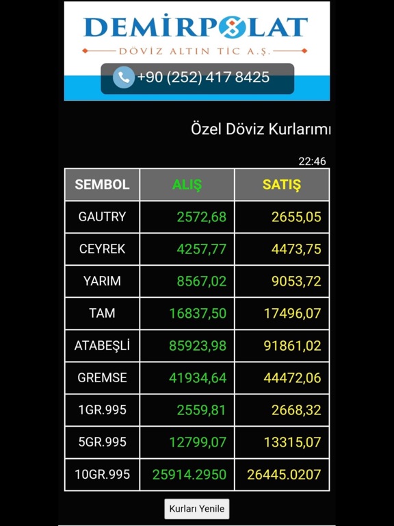 Screenshot #4 pour Demirpolat Doviz