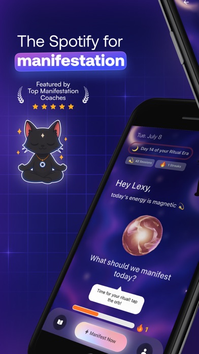 Vix Manifestation iPhone screenshot 2 - Health & Fitness app