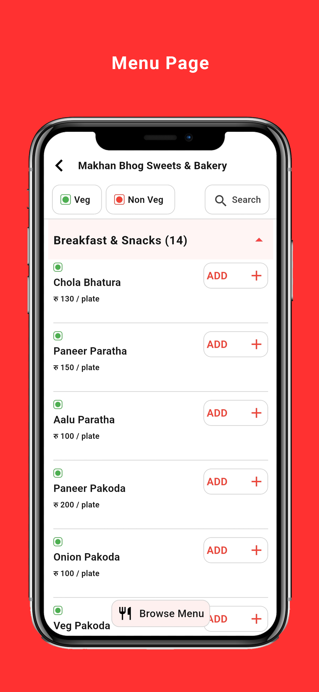 FoodyBazar: Food Delivery screenshot 5