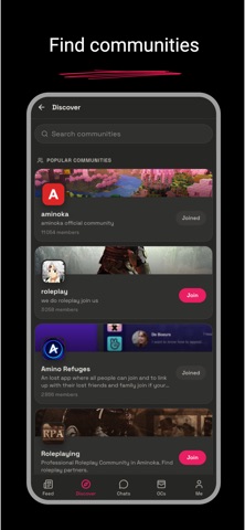 Aminoka screenshot